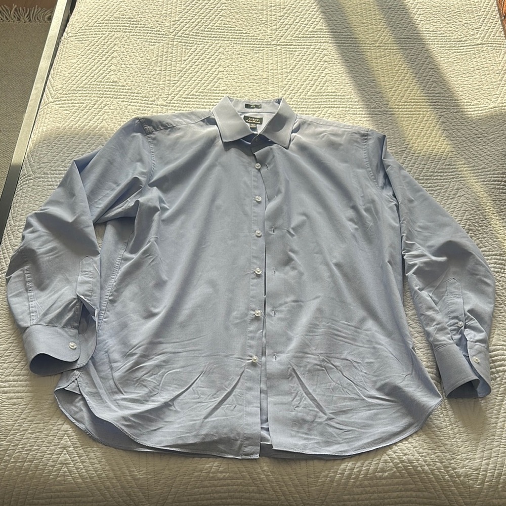 J. Crew Light Blue Dress Shirt